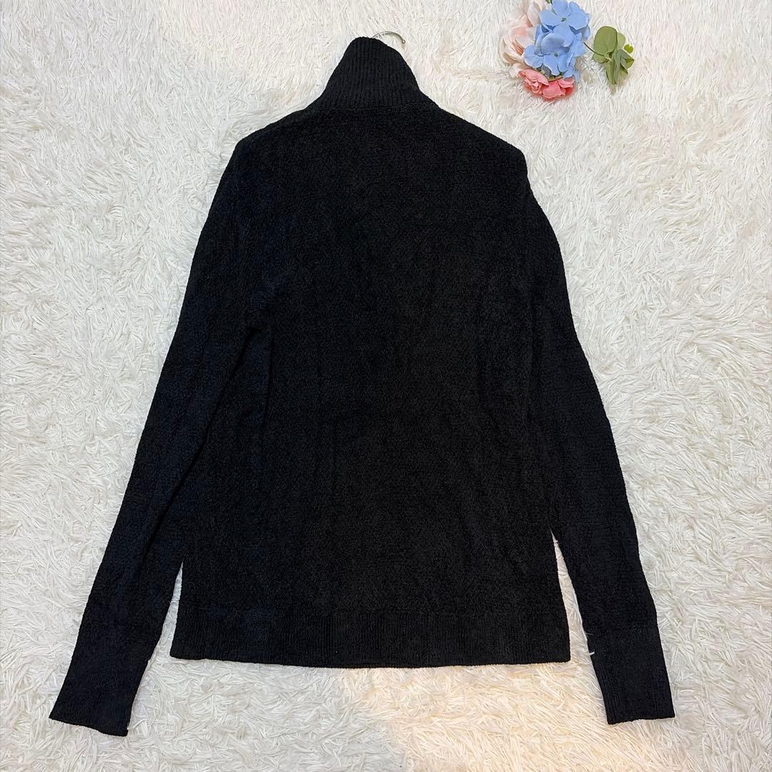 美品♡即完売 abyts ハイネック タートル ケーブルニット 佐藤健 黒