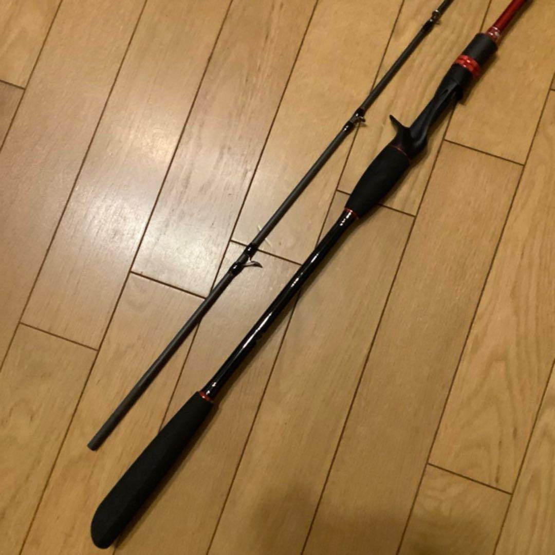 大物　中深海　1.8m MAX300g 2ピースロッド&カウンター付ベイトリール