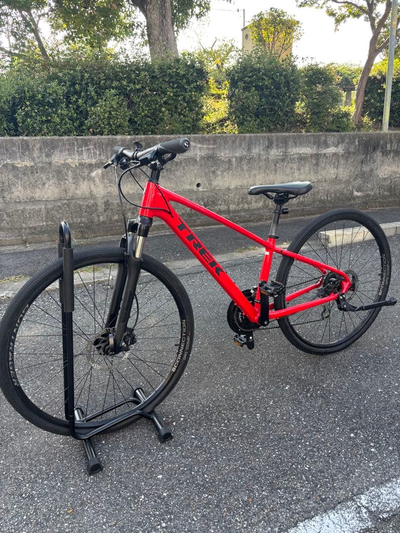 Trek クロスバイク レッド デュアルスポーツ2 トレック S 軽いオフロードもこなせる！TREK(トレック)最新2019年モデルDual Sport