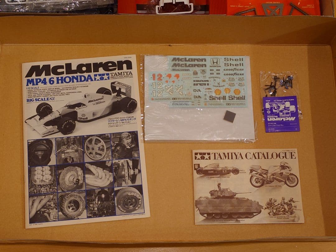 中古 未組立 タミヤ MP4/6 1/12