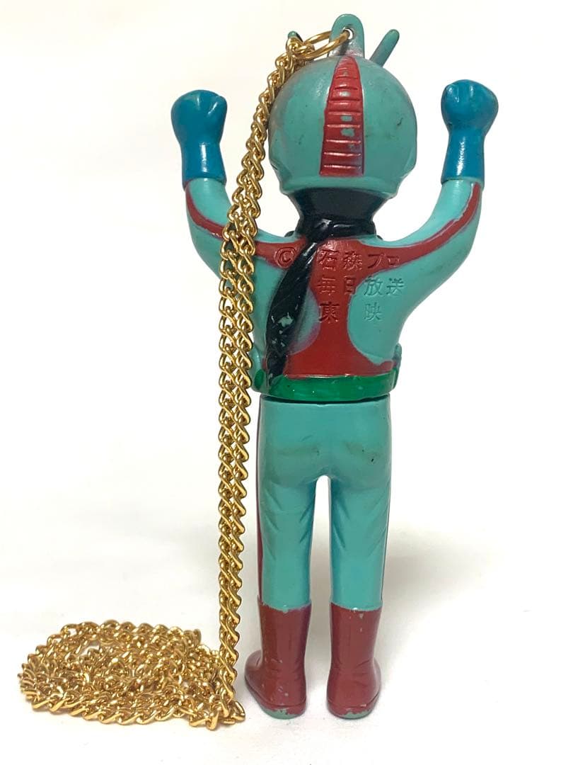 ポピー 仮面ライダーX ソフビ ガッツポーズ（旧バンダイ マスダヤ マル パトラ