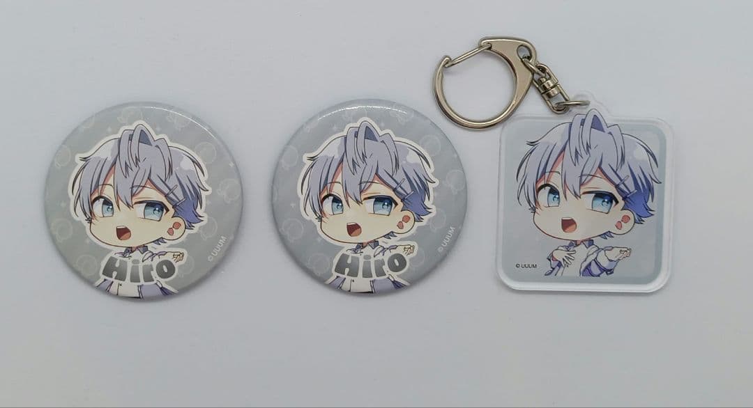 カラフルピーチ ヒロ 缶バッチ アクリルキーホルダー - メルカリ