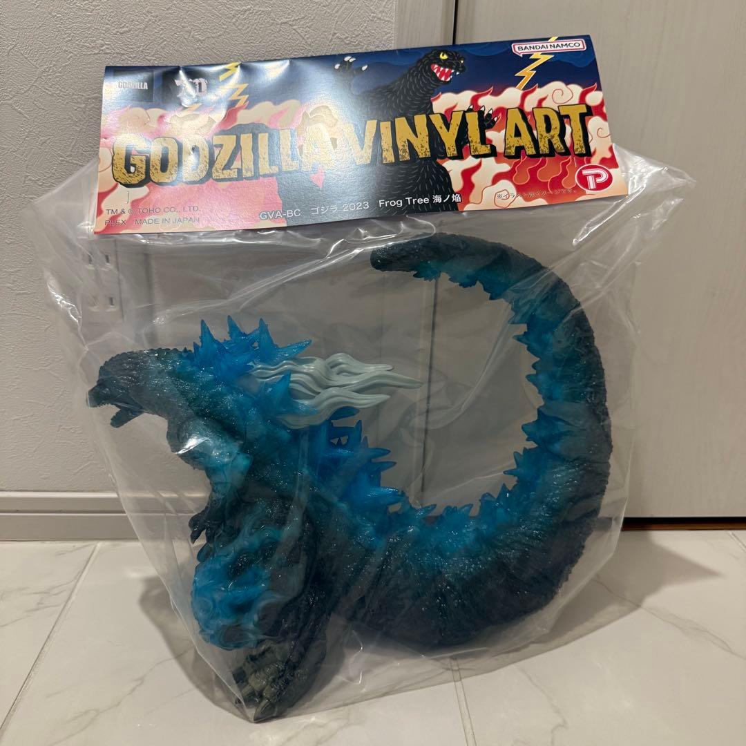 frog tree ゴジラ-1.0 海ノ焔 蓄光 PLEX プレックス　ソフビ