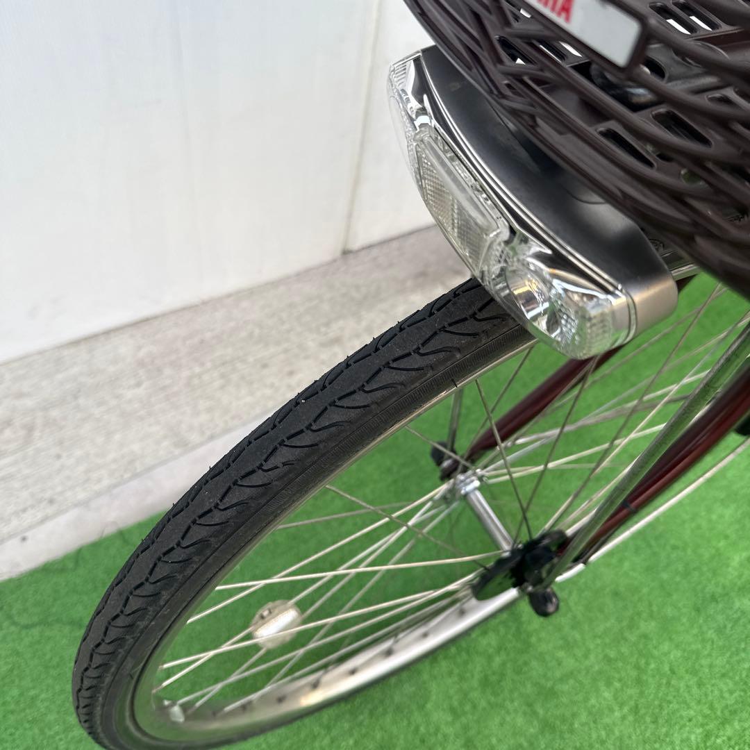 YAMAHAヤマハ電動アシスト自転車24インチ 12.3Ah ブラウン