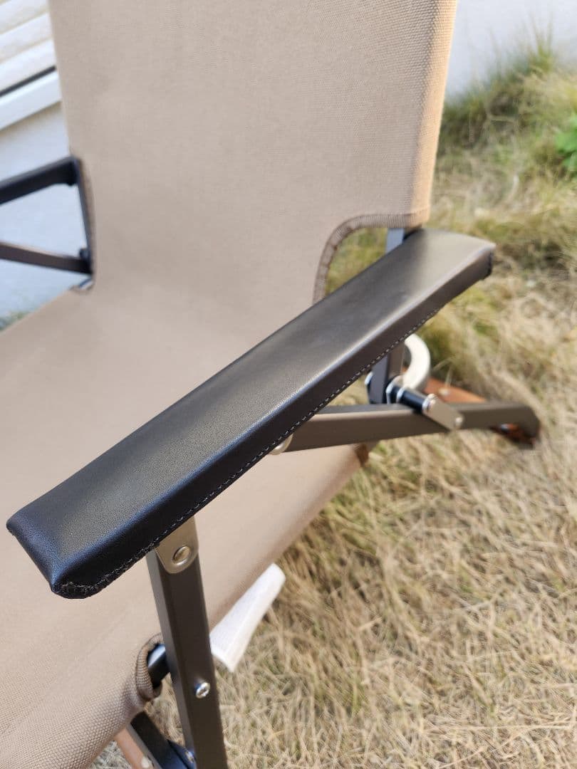 レードチェア専用本革アームレストカバー(黒)2脚分 - メルカリ