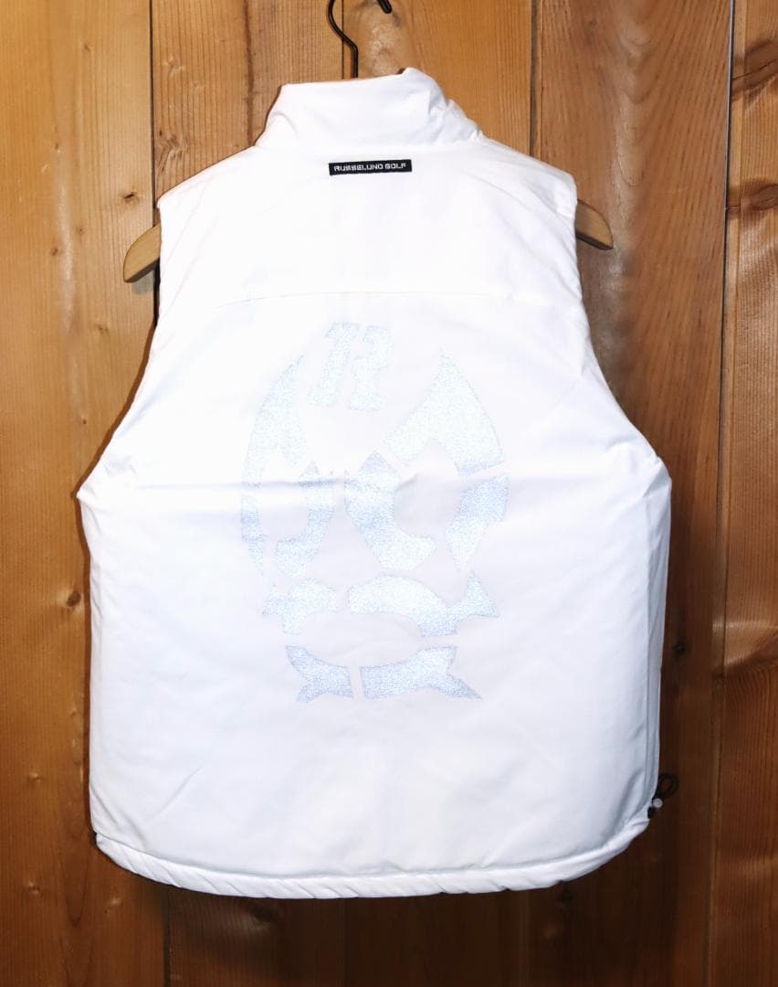 新品 Russeluno GOLF リバーシブル 中綿ベスト (5/L) Ⓗ