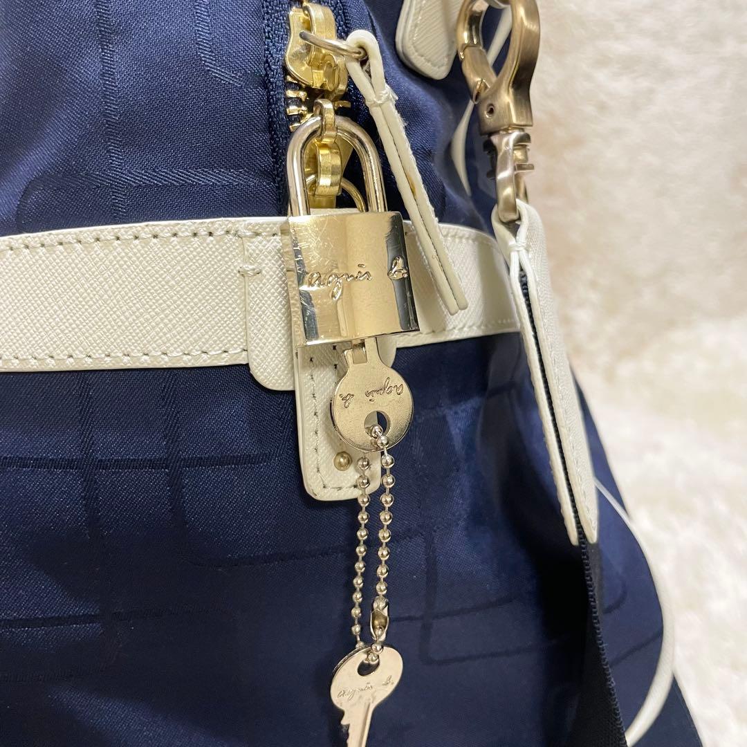 極美品✨ アニエスベーボヤージュ ボストンバッグ 2way ナイロン