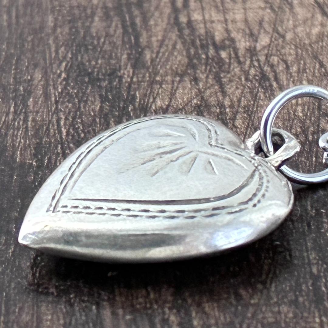 スウィートハートジュエリー シルバー ヴィンテージ ネックレス NAVY