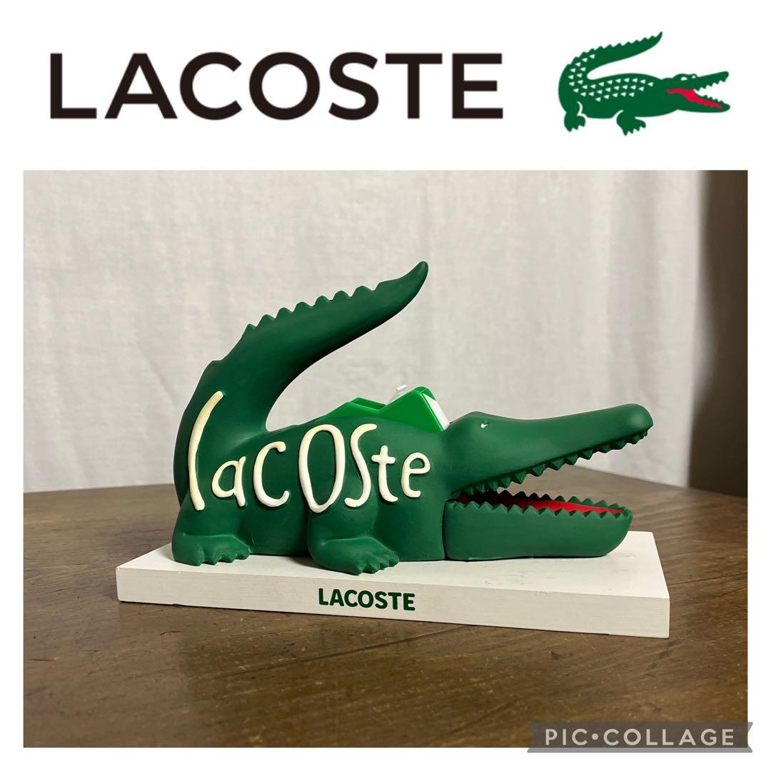 希少◾️Lacoste ラコステ テープカッター 置物 オブジェ 鰐 ワニ 希少◾️Lacoste ラコステ テープカッター 置物 オブジェ 鰐 ワニ