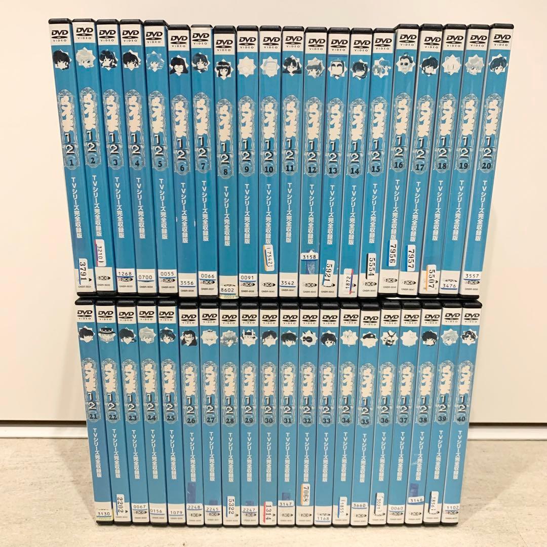 らんま1/2 TVシリーズ完全収録版 DVD 全40巻 全巻セット レンタル落ち