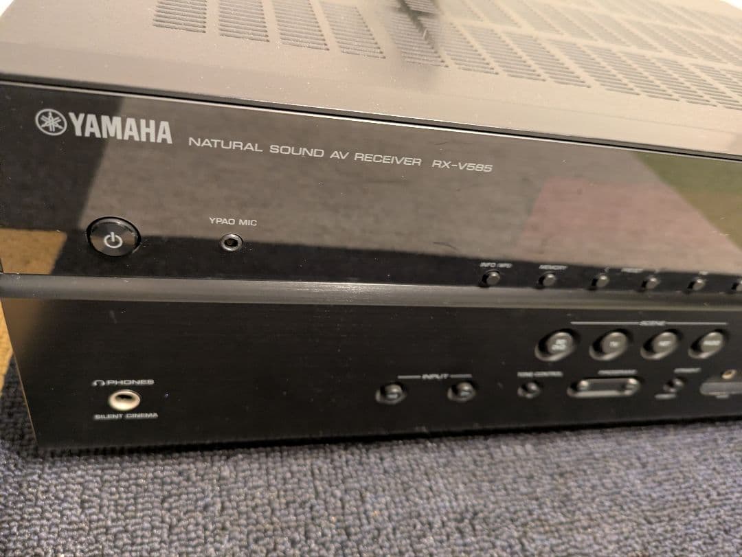 YAMAHA RX-V585 AVアンプ 箱無し・付属品完備 - メルカリ