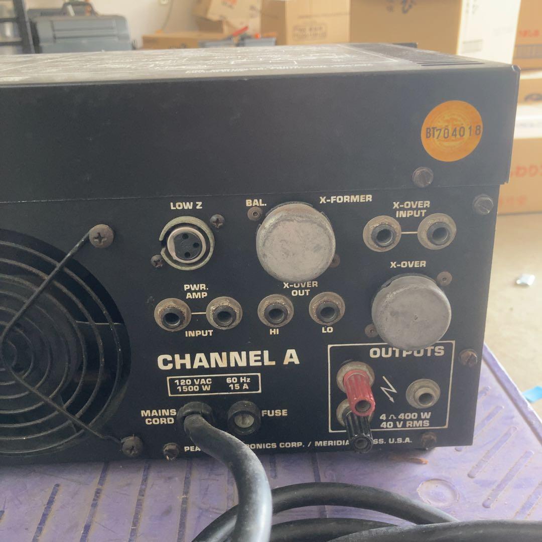 PEAVEY CS-800 ステレオパワーアンプ ピーヴィー アンプ 240W 楽器・機材