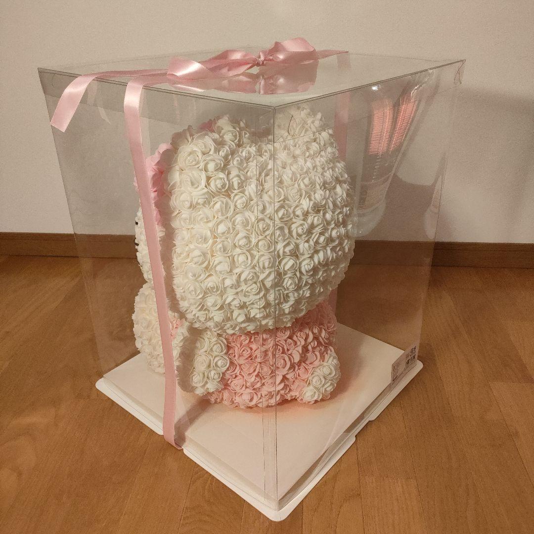 美品 ハローキティ 大型 ぬいぐるみ ブリザードフラワー