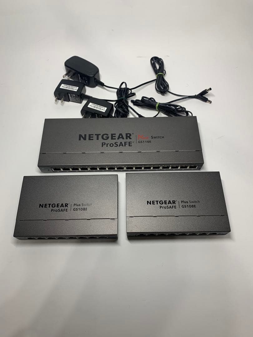 NETGEAR ギガビットGS108E GS116Ev2 8ポート　16ポート Amazon | Netgear 16P Netgear GS116Ev2 | NETGEAR | スイッチングハブ