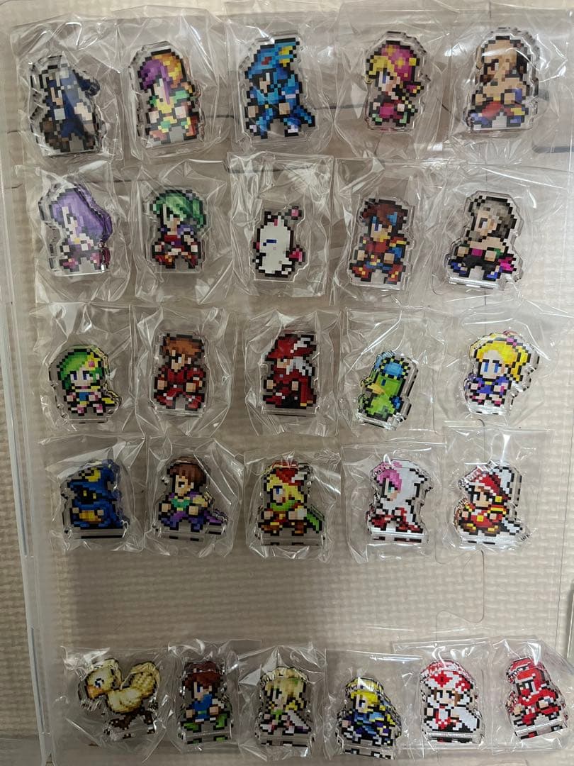 ファイナルファンタジー ピクセルリマスター　ミニアクリルスタンド　26種セット