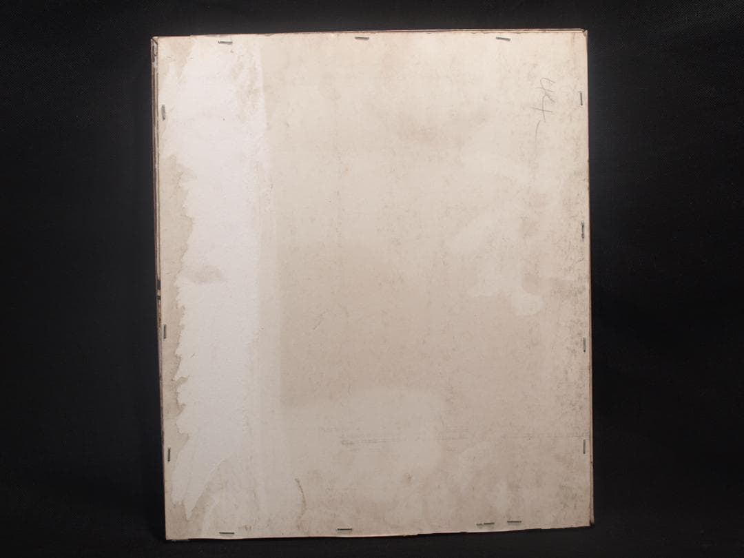 中国唐時代 敦煌莫高窟壁画 彩絵 人物像 発掘品古美術 AK1774A1-4