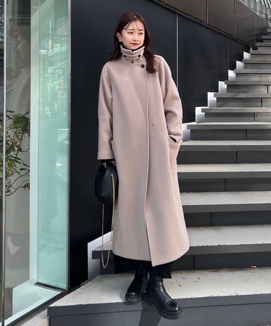 Lui's ハイクオリティ メルトンオーバーコート - メルカリ