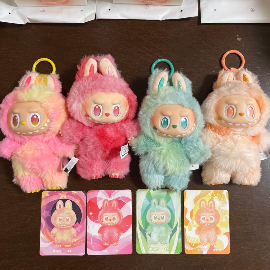 ラブブ エナジー Love SERENITY レッド グリーン 4体 セット