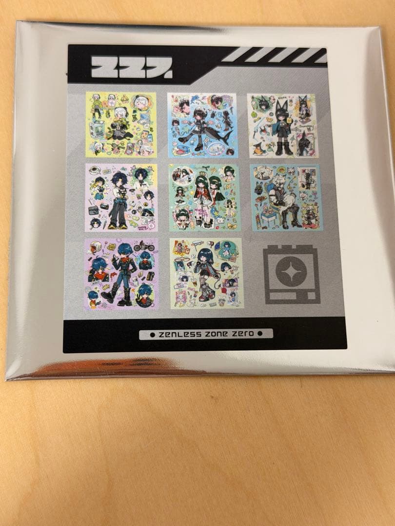 【ゼンゼロ・公式】ラミネート手帳シリーズ　コレクションカード　缶バッジ　セット