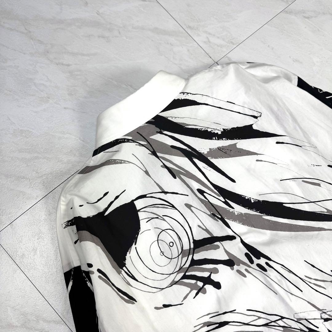 未使用に近い Ground Y ヨウジヤマモト 呪術廻戦 ロングシャツ 白