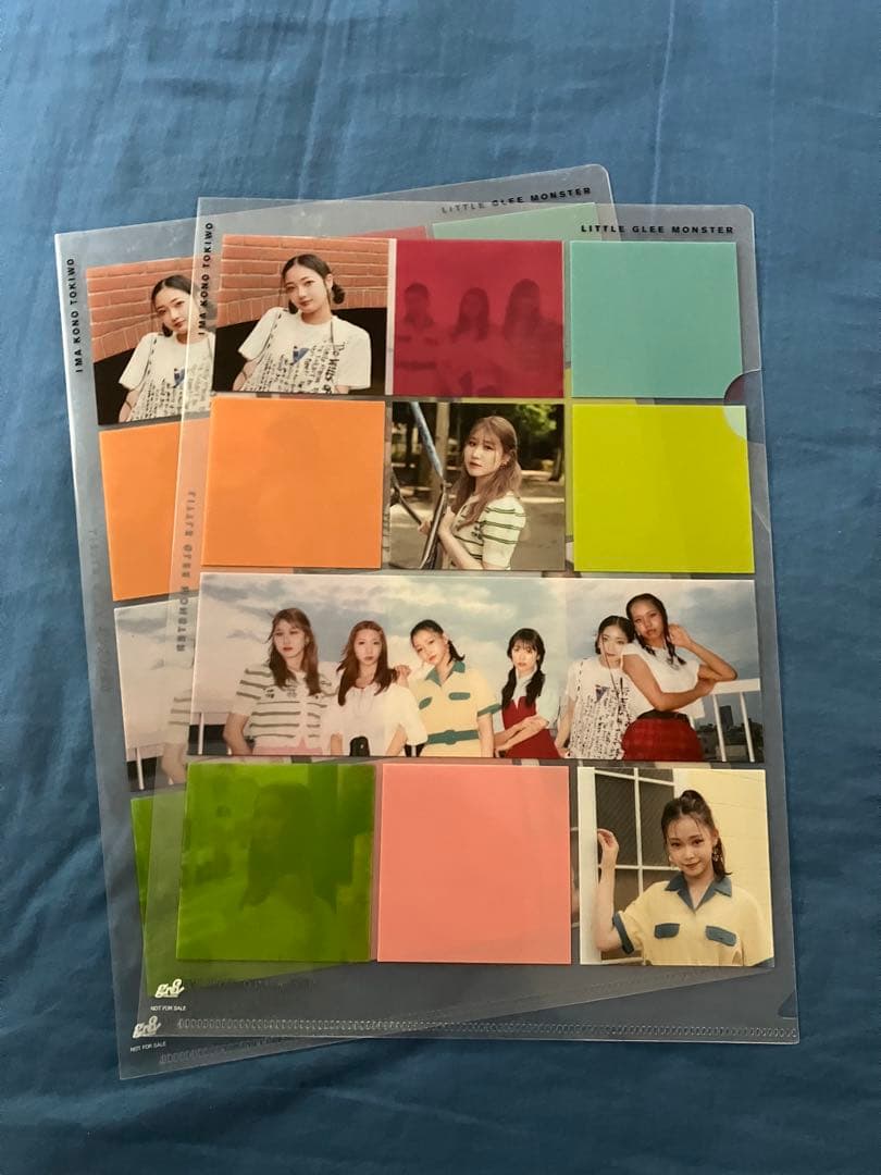 Little Glee Monster直筆サイン入りクリアホルダー