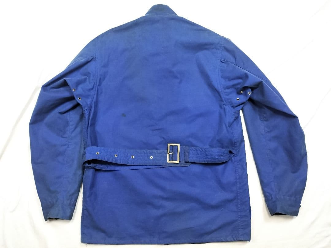 00s Barbour international コバルトブルー M - メルカリ