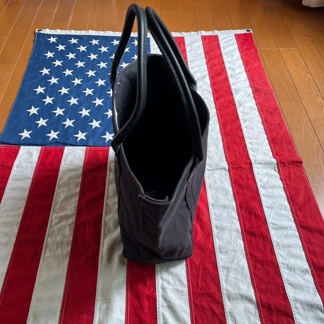 L.L.Bean BOTE AND TOTE レザーハンドル オールブラック M