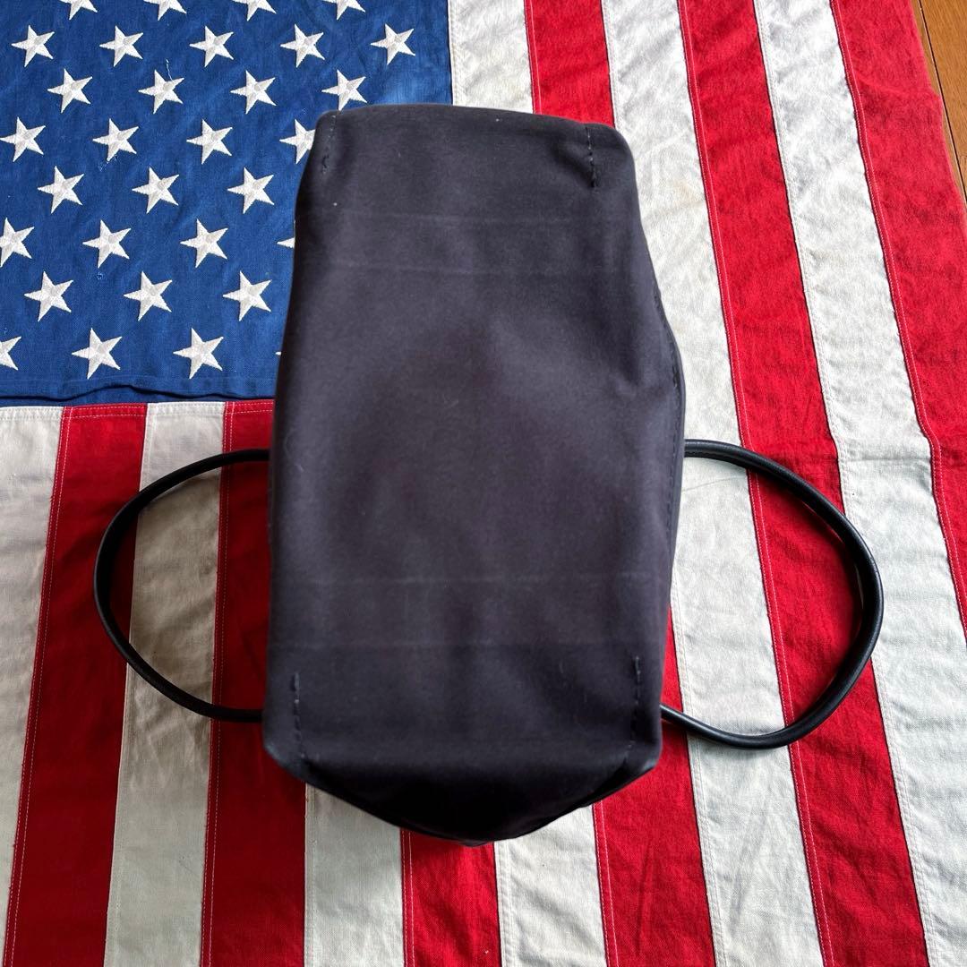 L.L.Bean BOTE AND TOTE レザーハンドル オールブラック M