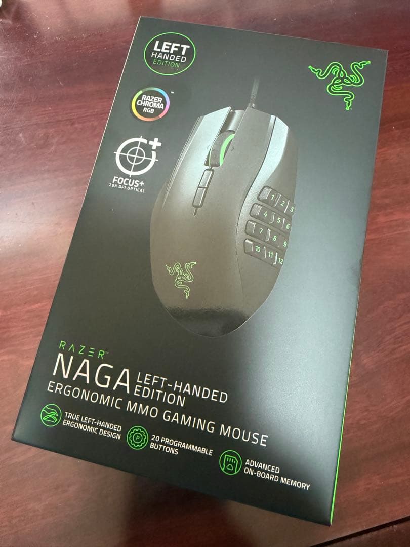 希少 Razer Naga 左手用/左利き用 ゲーミング マウス - メルカリ