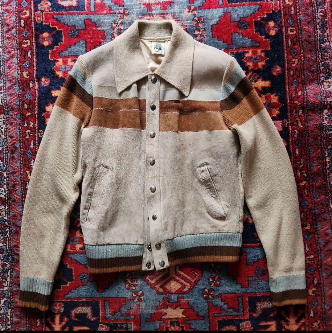 KENNINGTONケニントン70sジャンパー スエード+ニット KENNINGTONケニントン70sジャンパー スエード+ニット