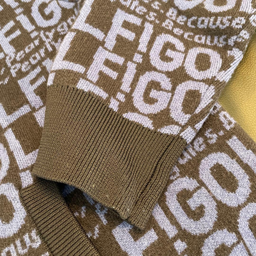 PEARLY GATES カシミヤブレンド ジャガード ニットパーカー サイズ6