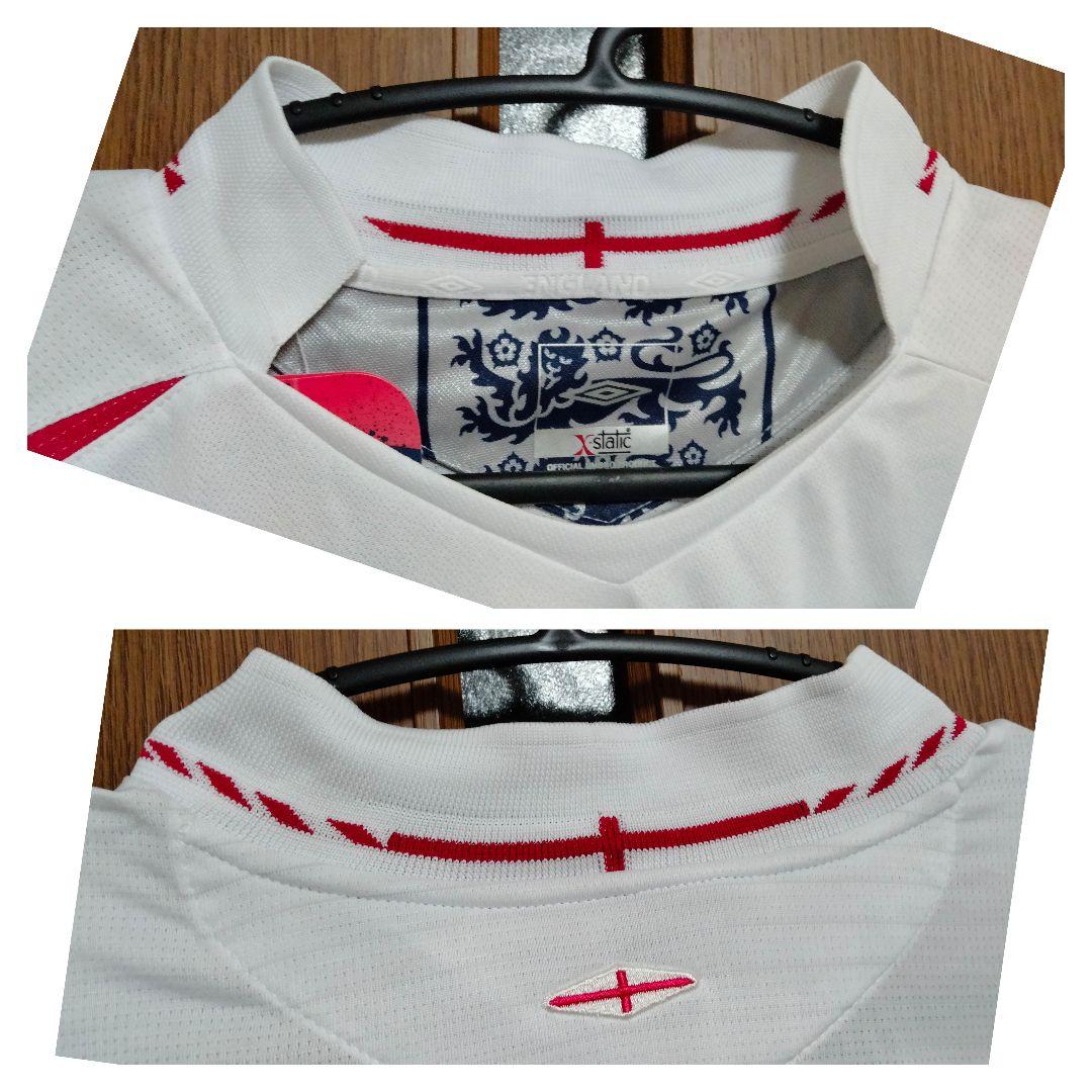 イングランド代表 ベッカム #7 長袖ユニフォーム 05/07 紙タグ付 正規