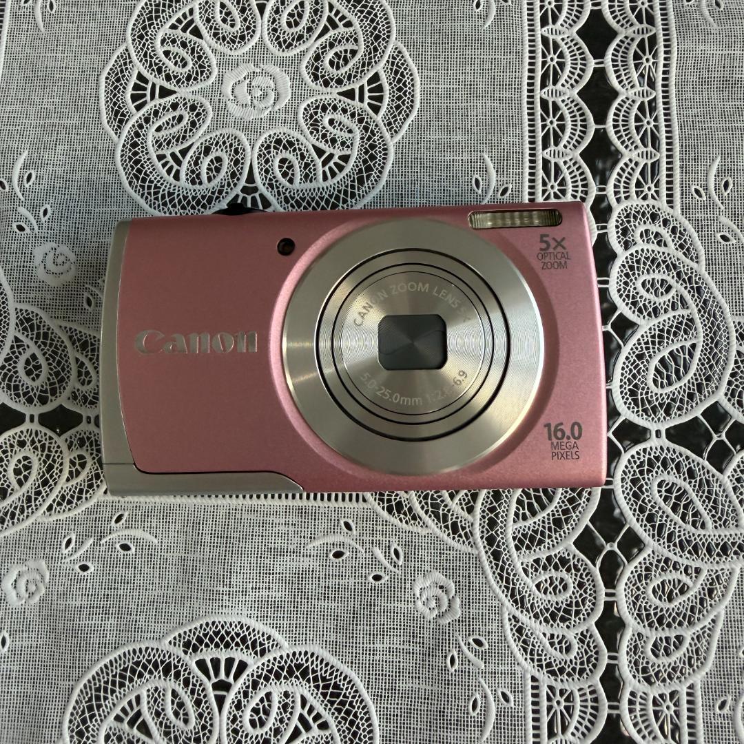 Canon PowerShot A2600 コンパクトデジタルカメラ ピンク - メルカリ