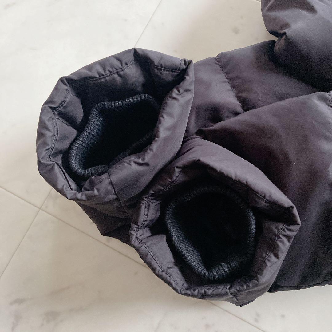 美品 スローブイエナ ショールフードショートダウンコート ブラック 38