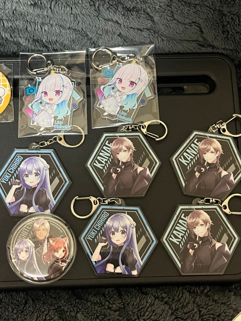 にじさんじのタイトーくじ、くらっくじ、DMMくじ、くじスクエア品