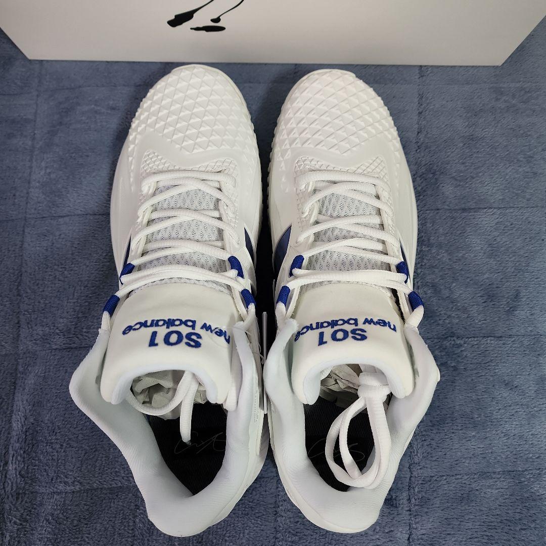 大谷翔平 new balance ニューバランス SO1 白×青 新品 29cm - メルカリ