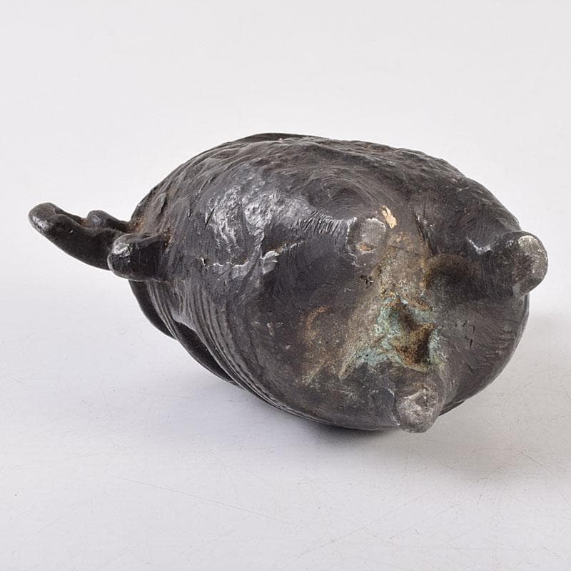 中国 古銅宣徳銅 山水文刻 三足香炉 V R9217 - メルカリ