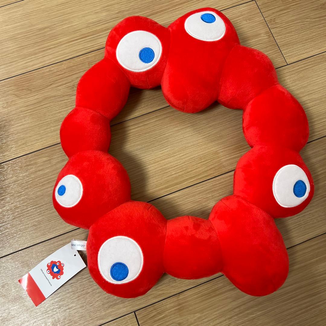 ミャクミャク　まとめ売り　ネックピロー　なりきりクッション　ぬいぐるみ