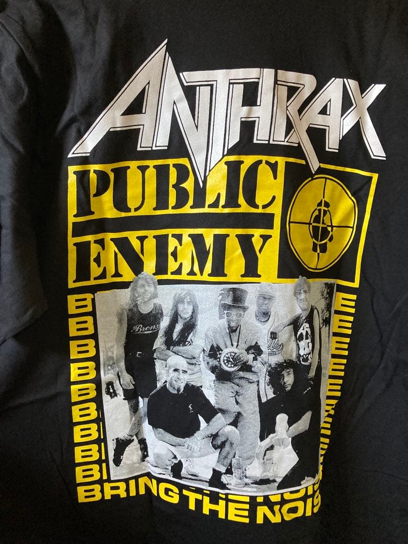 レア ANTHRAX PUBLIC ENEMY Tシャツ