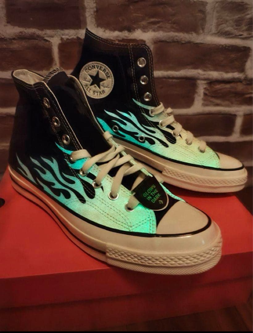 USA企画】CONVERSE CT70 蓄光 ファイヤーパターン フレイム - メルカリ