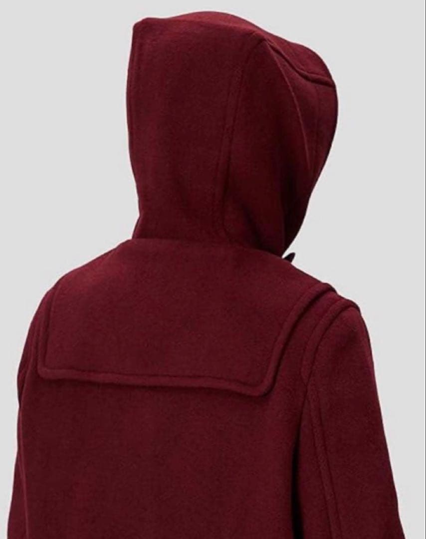 ロンドントラディション ダッフルコート 赤 チェック サイズ 34 - メルカリ