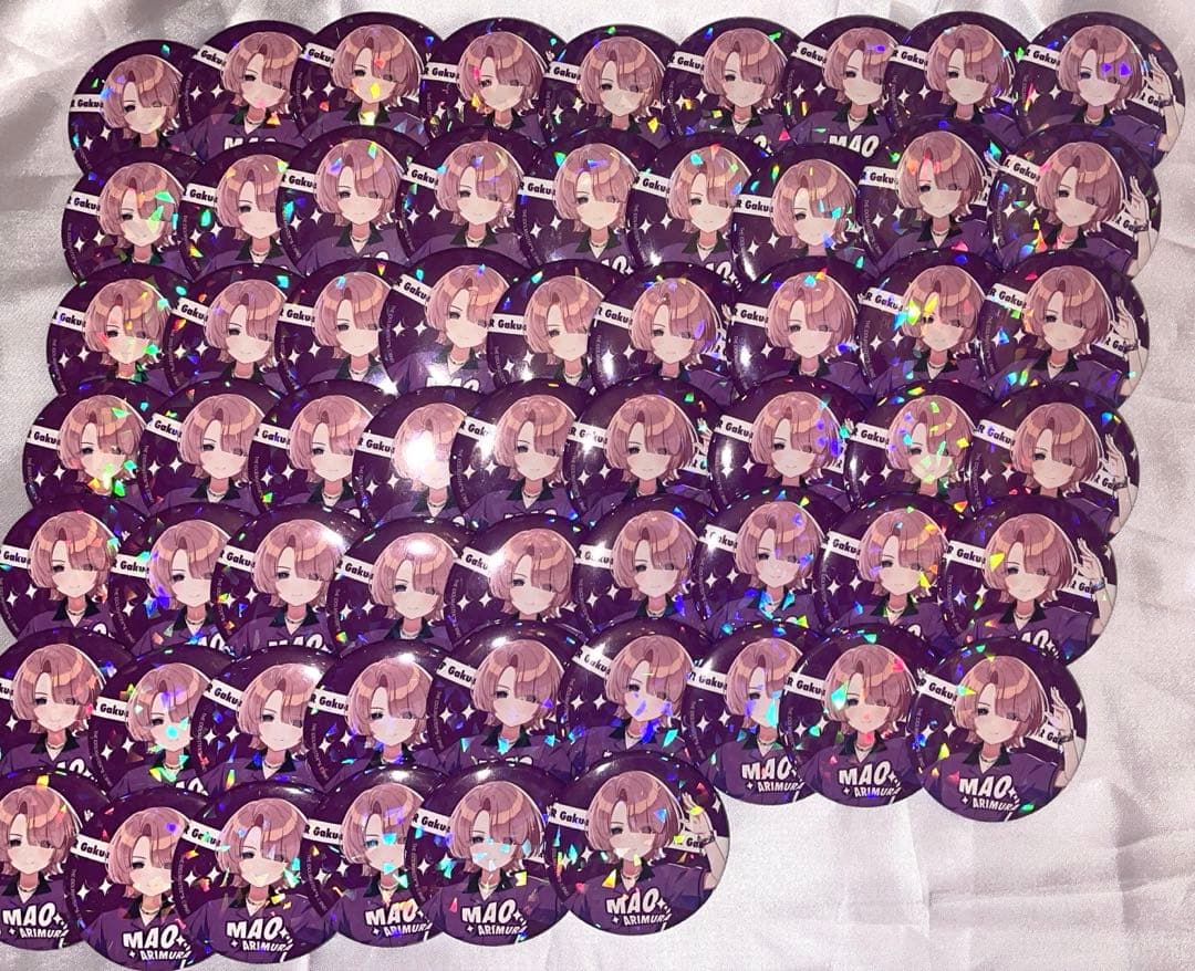 学マス 学園アイドルマスター 渋谷モディマルイ有村真央 缶バッジ