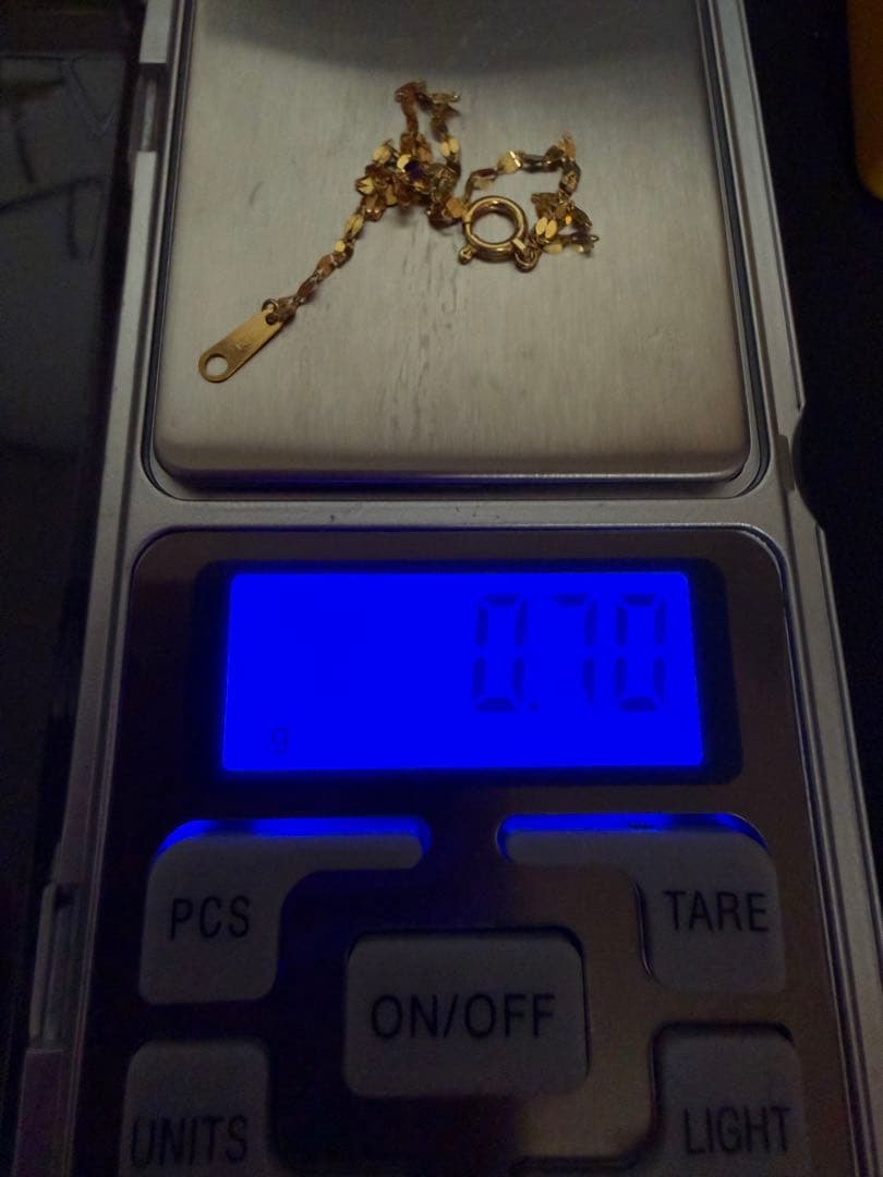 K24 ブレスレット　18cm 0.70g