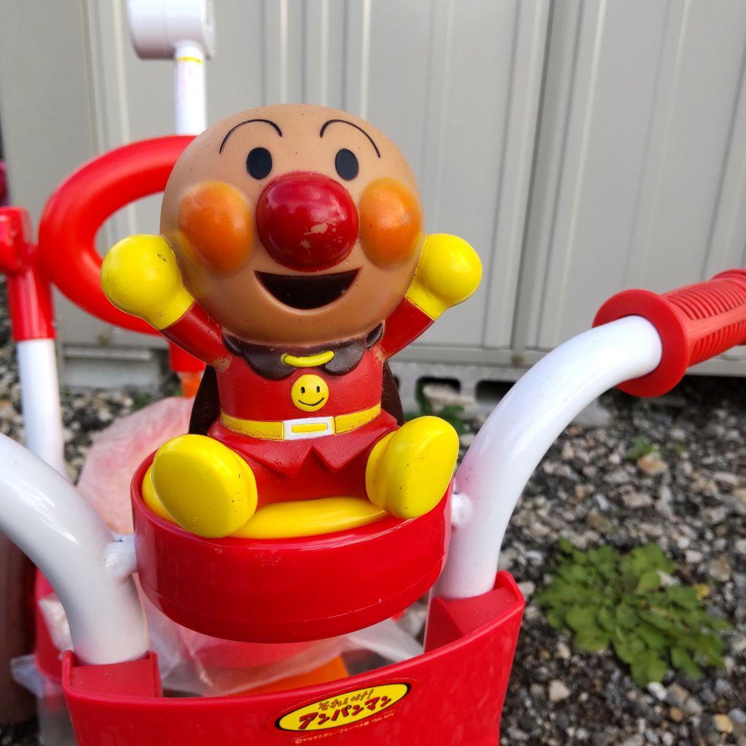 訳あり アンパンマン 折り畳み 三輪車 - メルカリ