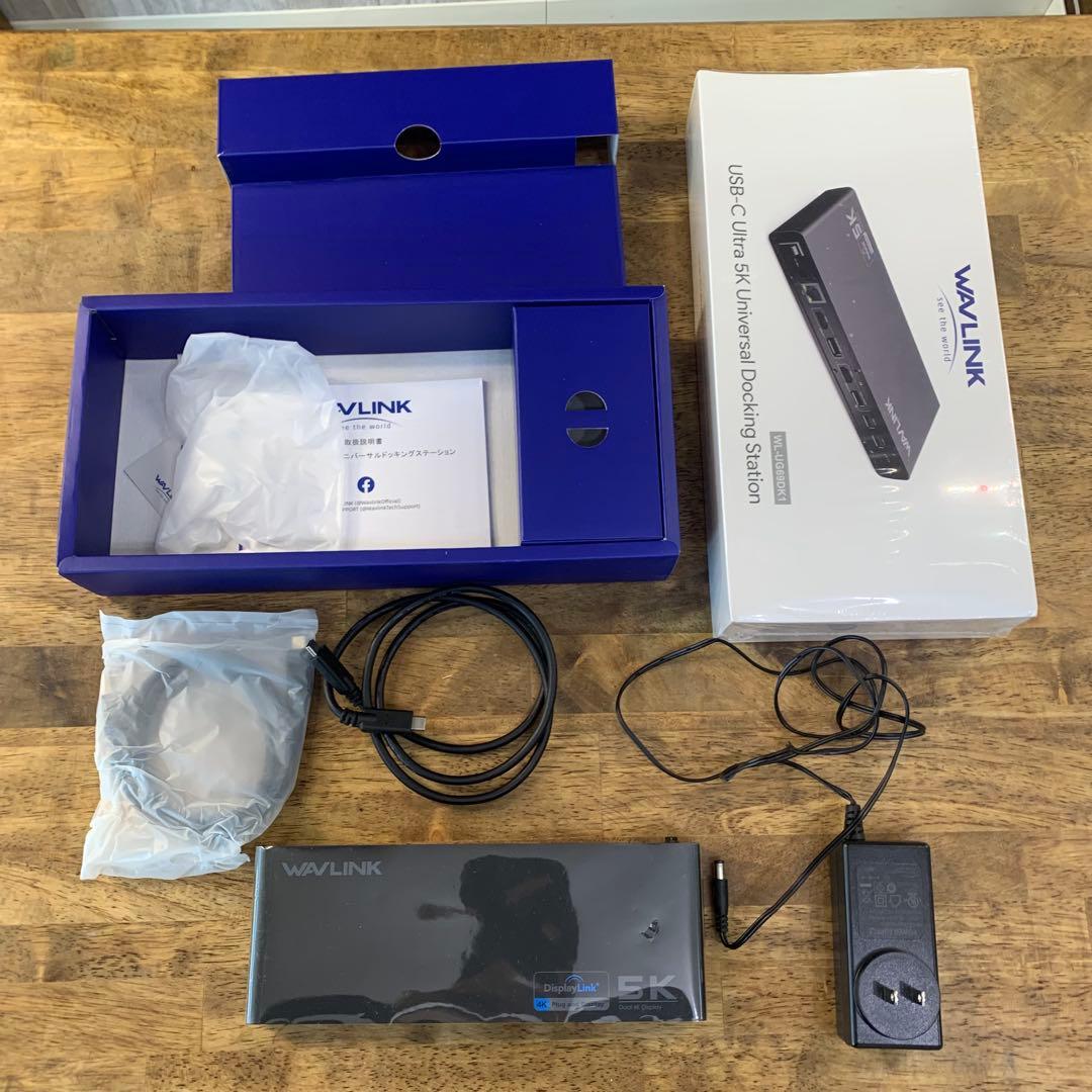 美品 WAVLINK ドッキングステーション Amazon.co.jp: WAVLINK USB-Cドッキングステーション 11-in-1、最大3