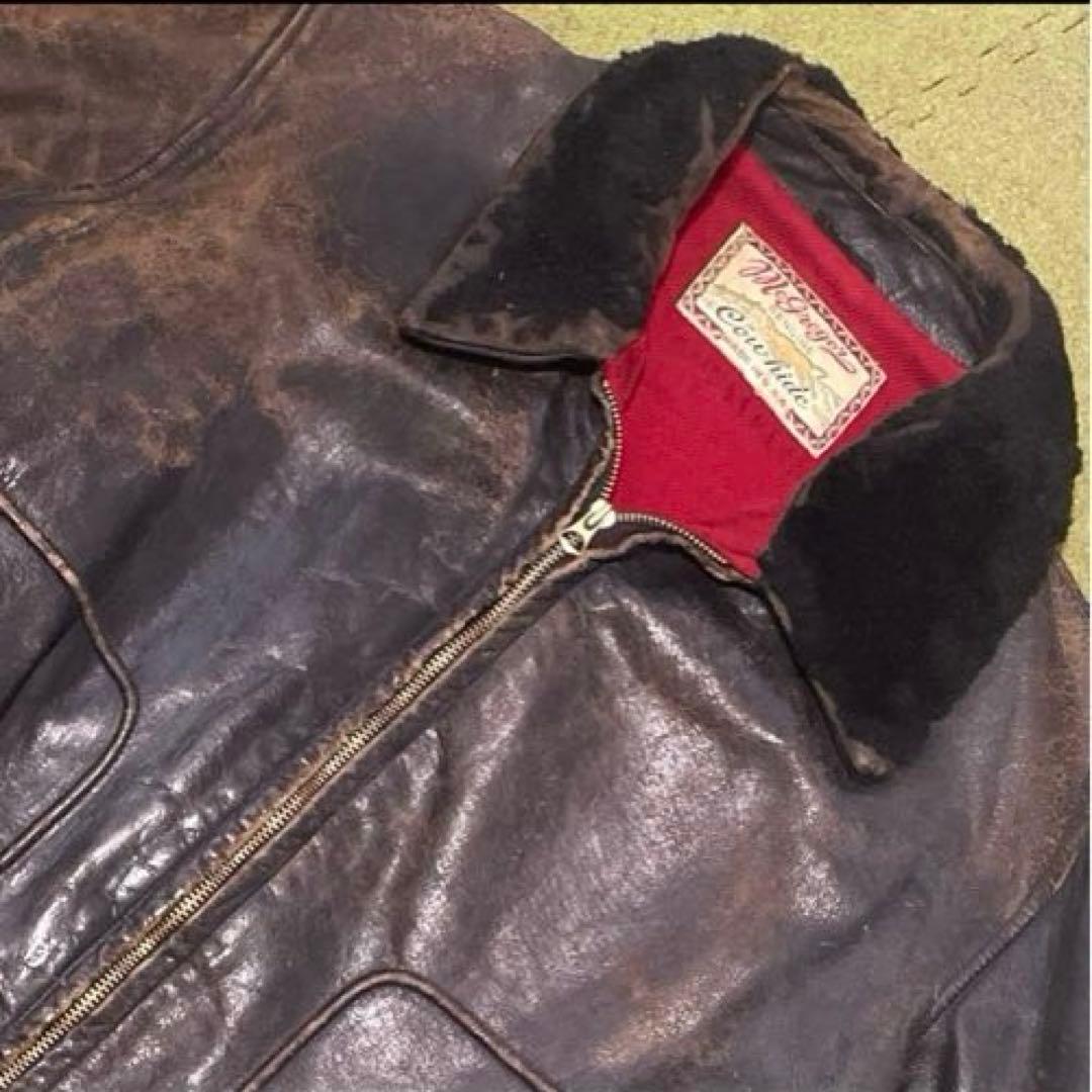 40sヴィンテージ★筆記体タグ★ボマージャケット★レザージャケット★G-1 楽天市場】40s ☆ 本革 レザー スポーツ ジャケット メンズ M 程 40