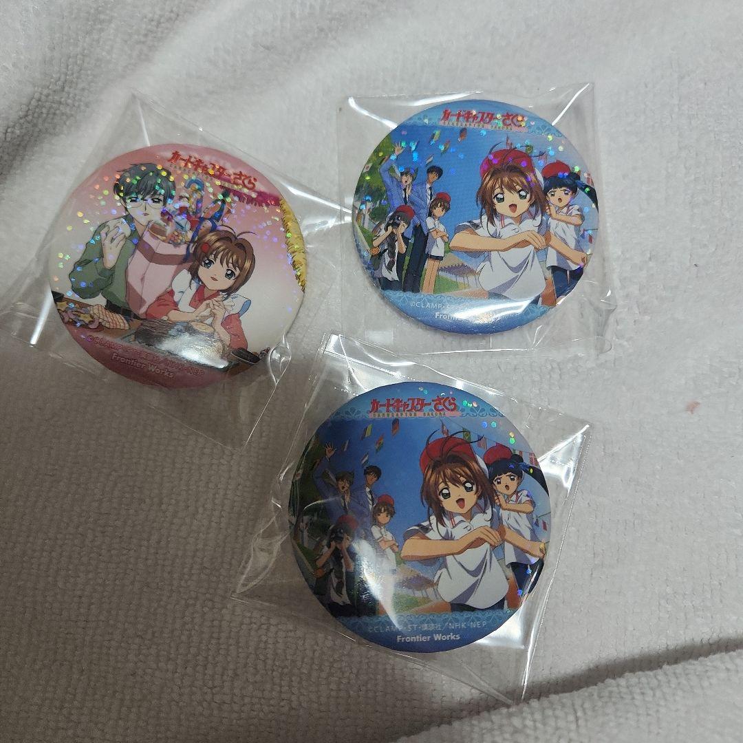 CLAMP　カードキャプターさくら　缶バッジ 🌸カードキャプターさくら情報🌸 ◤#CLAMP展 商品情報◢ 【受注商品