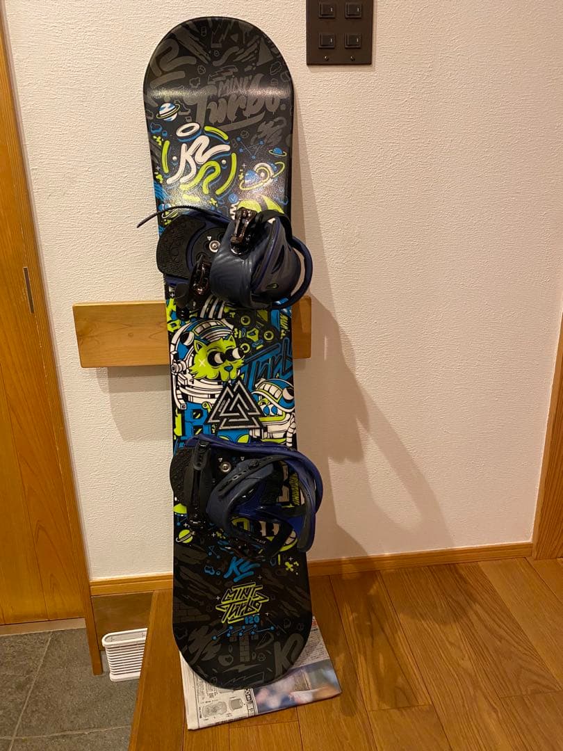 キッズスノーボードフルセット120cm K2 FLUX SUB23〜23.5c