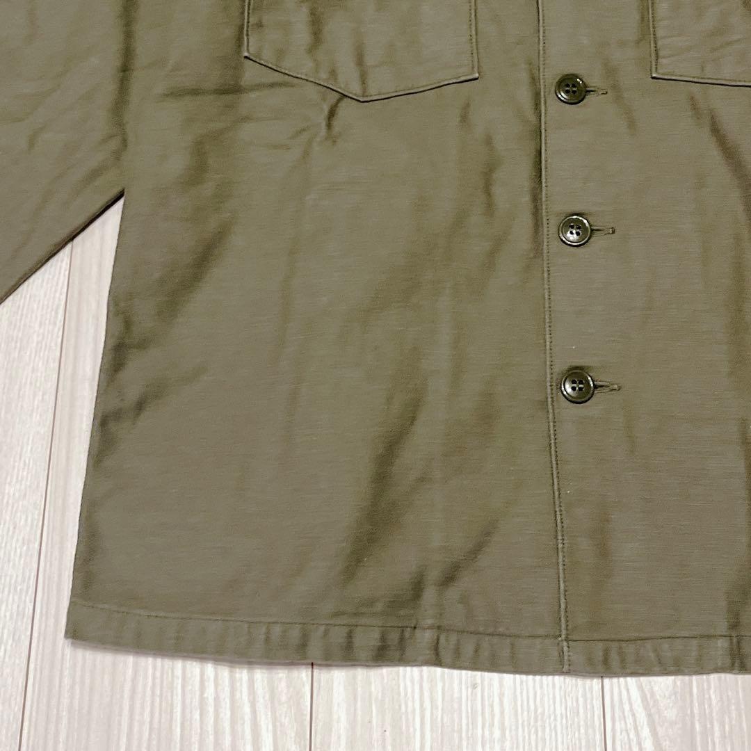 希少 TOYS McCOY 107 COTTON ユーティリティシャツ 長袖