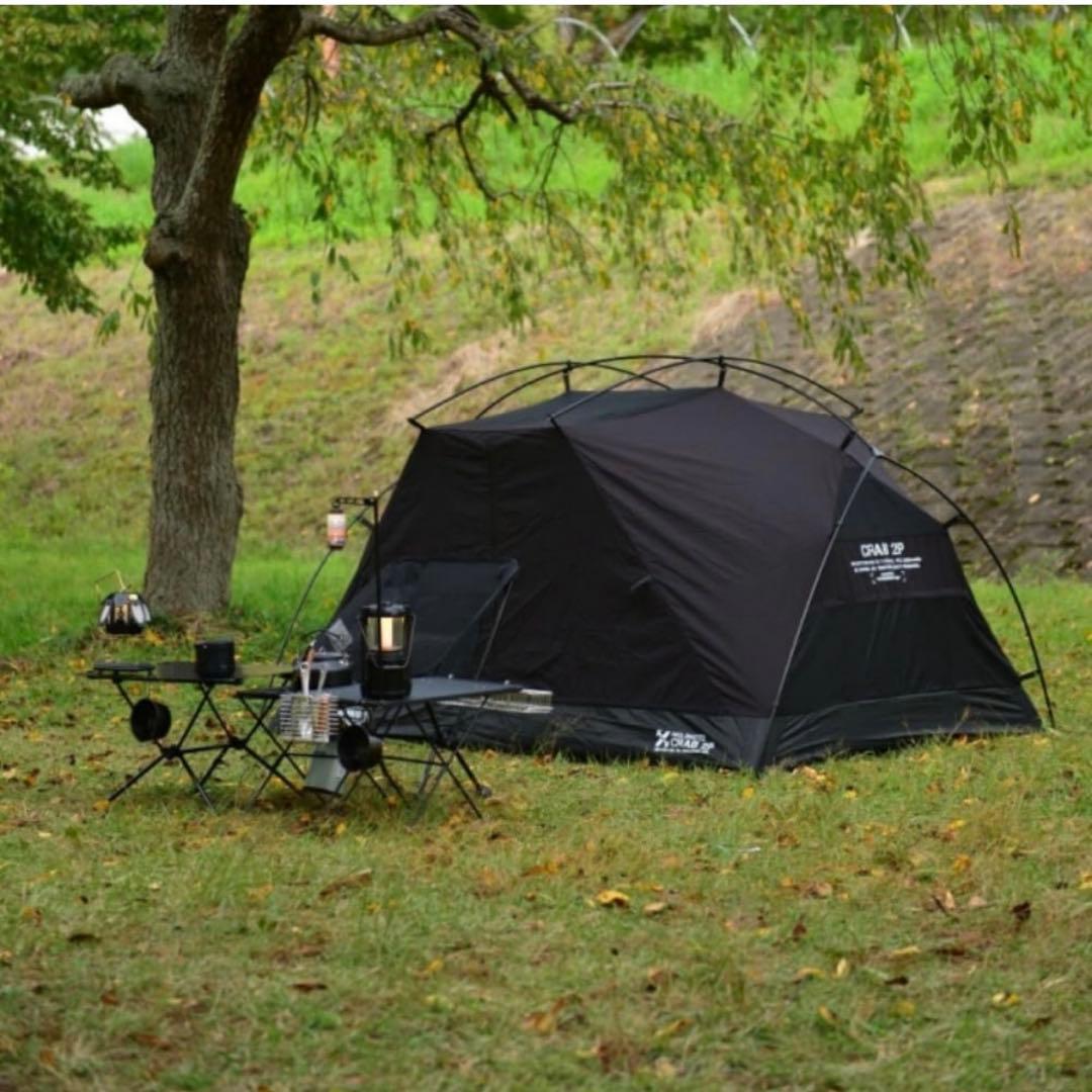 CAMVIL CRAB 2P カニテント グランドシート付属 - メルカリ